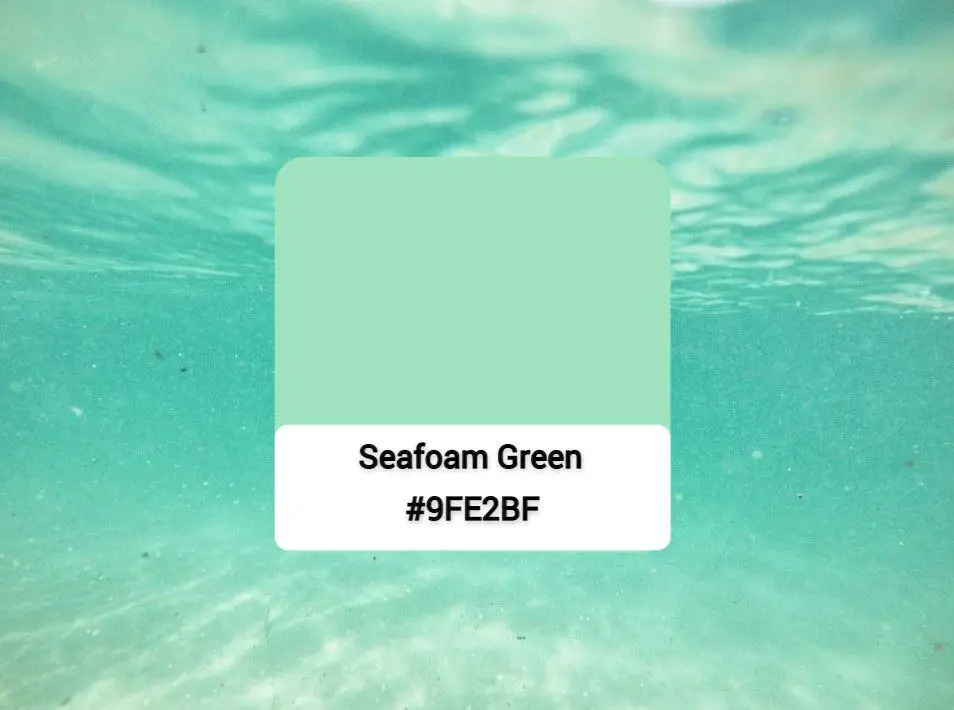 Is seafoam green in style?