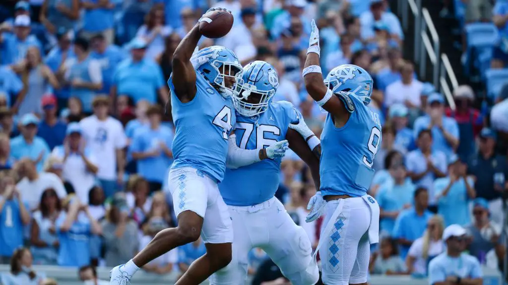 What are the colors of the Carolina blue Team?