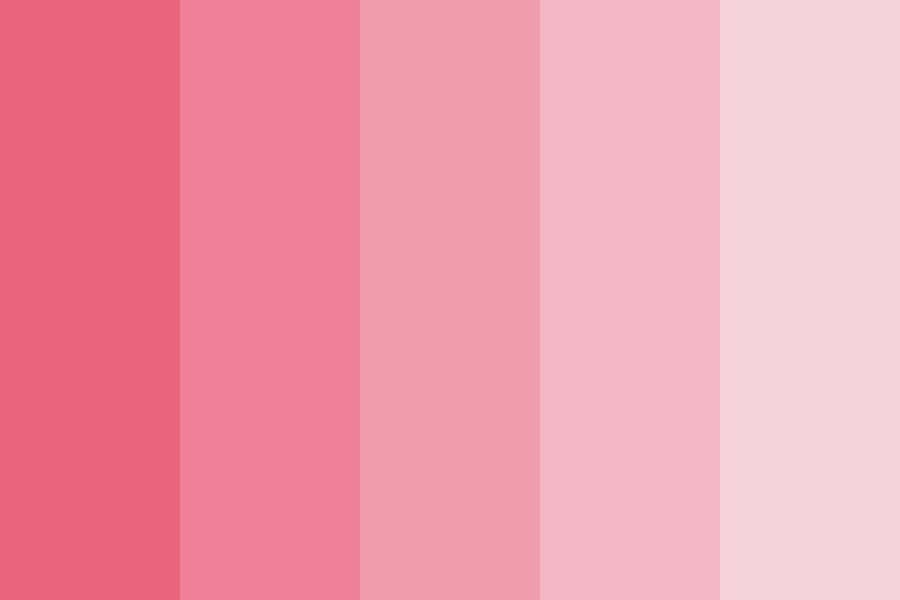 What color tones are in dark pink?