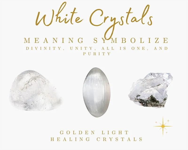 What are white crystals good for?