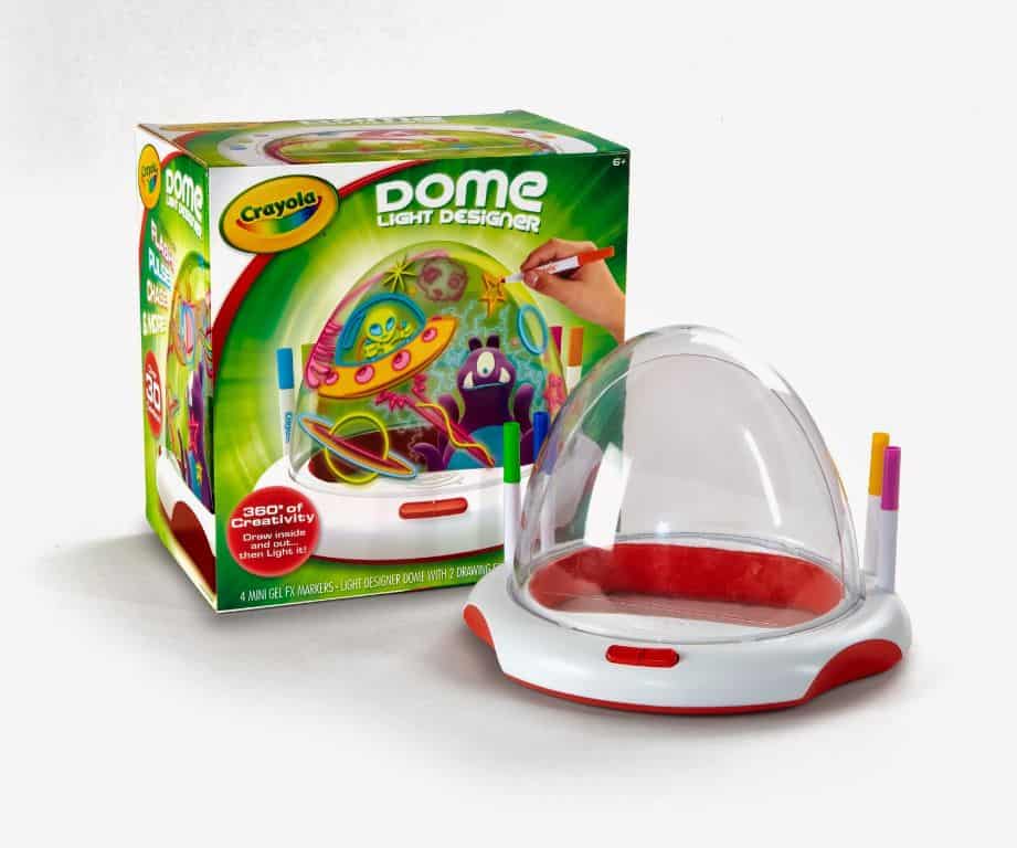 How do you use the Crayola Dome?