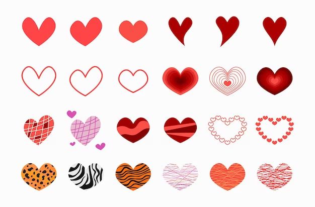 What are different symbols for love?