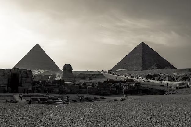 Why were the pyramids originally white?