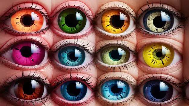 What does the color of your eyeball mean?