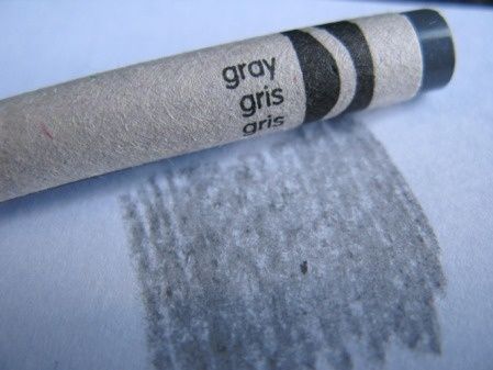 How does Crayola spell gray?