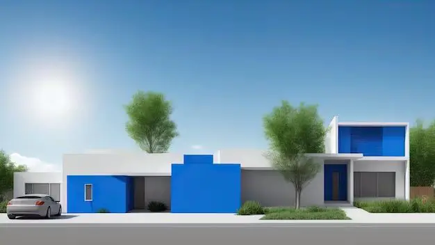 Do exterior blue houses sell well?