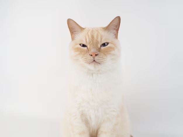 Are cream and white cats rare?