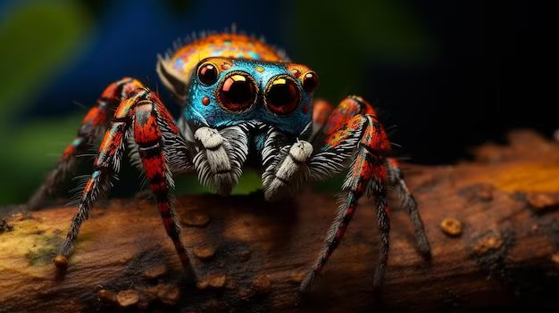 Is a peacock spider rare?