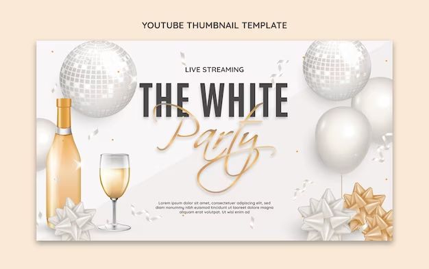 What do you serve at a white party?
