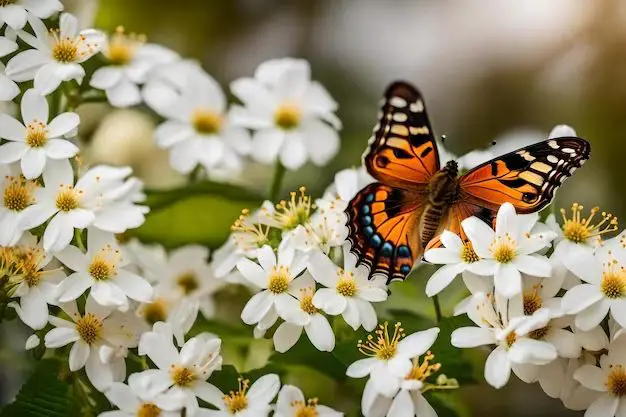 What flowers do butterflies love best?