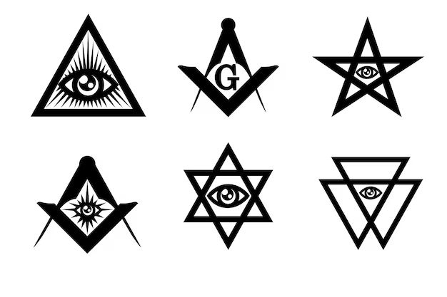 What are the Masonic symbols and emblems?