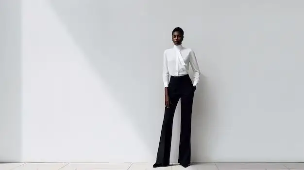 What kind of top to wear with formal pants?