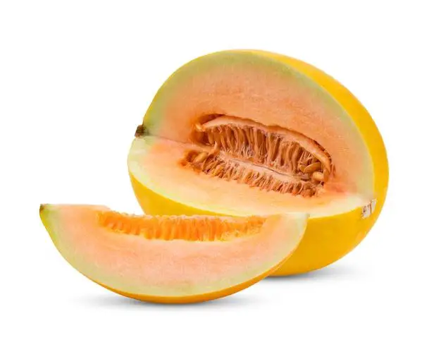 Is melon a orange color?