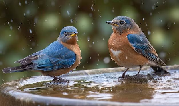 Are bluebirds good omens?