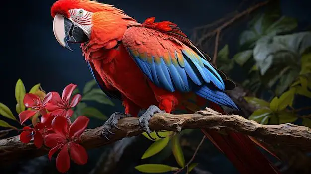 Are parrots naturally colorful?